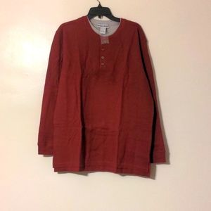 Seventh avenue longsleeve thermal fabric t-shirt